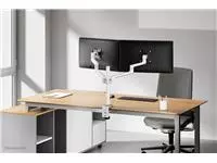 Een Monitorarm Neomounts DS60-425WH2 wit koop je bij EconOffice