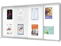 Een Binnenvitrine Nobo Premium Plus 27x A4 schuifdeur magnetisch koop je bij EconOffice