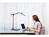 Een Bureaulamp Unilux Pureline led grijs koop je bij EconOffice
