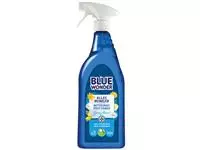 Een Allesreiniger Blue Wonder spray 750ml koop je bij Kantoorvakhandel van der Heijde