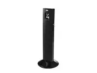 Buy your Asbak Rubbermaid Smokers' Station Metropolitan vrijstaand zwart at QuickOffice BV