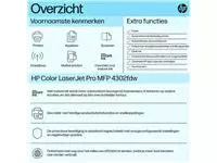 Multifunctional Laser printer HP Color LaserJet 4302fdw