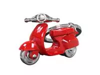 Een Sleutelhanger Metalmorphose scooter koop je bij Totaal Kantoor Goeree