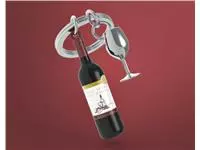 Een Sleutelhanger Metalmorphose rode wijn koop je bij L&N Partners voor Partners B.V.