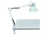 Een Bureaulamp MAUL Study tafelklem excl.LED lamp E27 wit koop je bij MV Kantoortechniek B.V.