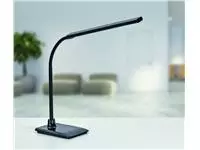 Een Bureaulamp MAUL Pirro LED dimbaar met voet zwart koop je bij KantoorProfi België BV