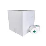Een Toiletpapier doprol 2-laags cellulose 100m wit koop je bij Van Hoye Kantoor BV