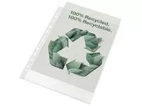 Showtas Esselte recycle PP A4 100µ 11-gaats 50 stuks