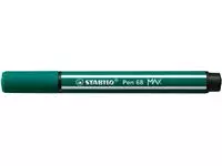 Een Viltstift STABILO Pen 68/53 Max turquoisegroen koop je bij Van Leeuwen Boeken- en kantoorartikelen