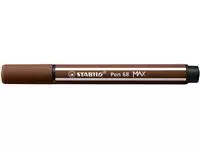 Een Viltstift STABILO Pen 68/45 Max bruin koop je bij Van Leeuwen Boeken- en kantoorartikelen