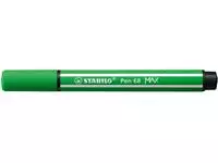 Een Viltstift STABILO Pen 68/43 Max loofgroen koop je bij Totaal Kantoor Goeree