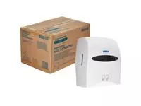 Een Distributeur essuie-mains Kimberly Clark 9960 avec capteur blanc koop je bij QuickOffice BV