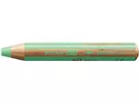 Een Kleurpotloden STABILO 880 woody 3 in 1 multitalent pastel groen koop je bij Van Leeuwen Boeken- en kantoorartikelen
