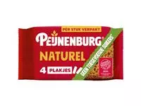 Een Koek Peijnenburg naturel zonder toegevoegde suiker 4-pack koop je bij Totaal Kantoor Goeree