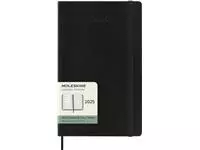 Agenda 2025 Moleskine 12M Planner Weekly 7dagen/1pagina large sc black