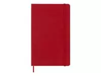 Agenda 2025 Moleskine 12M Planner Weekly 7dagen/1pagina large hc scarlet red