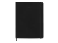 Een Agenda 2025 Moleskine 12M Planner Weekly 7dagen/1pagina extra large sc black koop je bij QuickOffice BV