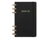 Agenda 2024/2025 Moleskine 12M Academic planner 7dagen/2pagina's large sc black