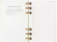 Agenda 2024/2025 Moleskine 12M Academic planner 7dagen/2pagina's large hc crush kiwi