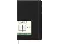 Een Agenda 2024/2025 Moleskine 18M Planner Weekly 7dagen/1pagina large hc black koop je bij Tonerinktshop