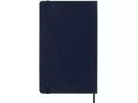 Agenda 2025 Moleskine 12M Planner Weekly 7dagen/1pagina large hc sapphire blue