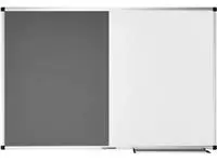 Een Combibord Legamaster UNITE grijs vilt-whiteboard 60x90cm koop je bij EconOffice