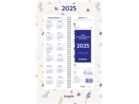 Buy your Weekkalender 2025 Brepols 190x130 7dagen/1pagina spiraal Fantasie assorti at QuickOffice BV