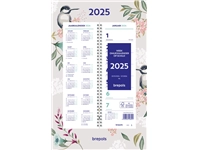 Buy your Weekkalender 2025 Brepols 190x130 7dagen/1pagina spiraal Fantasie assorti at QuickOffice BV