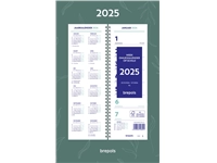 Buy your Weekkalender 2025 Brepols 190x130 7dagen/1pagina spiraal Fantasie assorti at QuickOffice BV