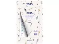 Een Calendrier semainier 2025 Brepols 190x130mm 7 jours/1 page Fantasy assorti koop je bij QuickOffice BV