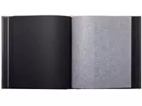 Fotoalbum Exacompta 29x32cm 60 zwarte pagina's Néo Déco zwart