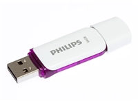 Een USB-STICK PHILIPS FLASH DRIVE SNOW 64GB USB 2.0 koop je bij Kantoorvakhandel van der Heijde