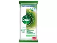 Een Reinigingsdoekjes Dettol TC Eucalyptus & Limoen 48st koop je bij Totaal Kantoor Goeree