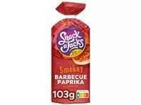 Een Rijstwafel Snack-a-Jacks BBQ paprika pak 103 gram koop je bij MV Kantoortechniek B.V.