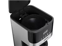 Een Koffiezetapparaat Inventum 1.2 liter zwart met rvs koop je bij EconOffice