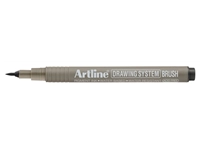 Een Fineliner Artline technisch brush zwart koop je bij Totaal Kantoor Goeree