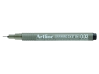 Een Fineliner Artline technisch 0.03mm zwart koop je bij Totaal Kantoor Goeree