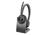 Een Headset HP POLY Voyager 4320-M met BT700 dongle en oplaadstatief koop je bij Buro De Peuter