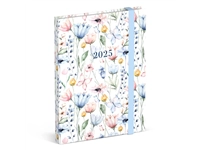 Een Agenda 2025 Lannoo Flowers watercolour aop 7dagen/2pagina's koop je bij Tonerinktshop