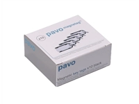 Een Sleutellabel Pavo magnetisch 10 stuks zwart koop je bij KantoorProfi België BV