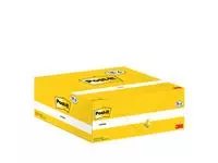 Een Memoblok 3M Post-it 653-CY 38mmx51mm geel voordeelpak koop je bij KantoorProfi België BV