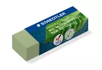 Een Gum Staedtler Eco 52680 65x23x10mm olijfgroen koop je bij KantoorProfi België BV