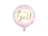 Een Paperdreams Foil balloon - It's a girl! koop je bij Van Hoye Kantoor BV