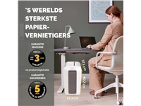 Een Papiervernietiger Fellowes Powershred LX65 snippers 4x40mm wit koop je bij Van Hoye Kantoor BV