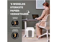 Een Papiervernietiger Fellowes Powershred LX25 snippers 4x37mm wit koop je bij Van Hoye Kantoor BV