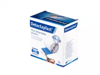 Een Elastische blauwe textielpleister Detectaplast 6cmx5m koop je bij The Cartridge Company