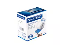 Een Elastische blauwe textielpleister Detectaplast 6cmx5m koop je bij QuickOffice BV