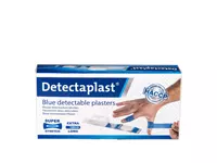 Een Elastische blauwe textielpleister Detectaplast 180x20mm koop je bij KantoorProfi België BV