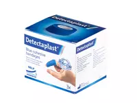 Snelpleister blauw Detectaplast 2,5cmx4,5m 3 stuks