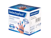 Een Elastische blauwe textielpleister Detectaplast assorti koop je bij KantoorProfi België BV